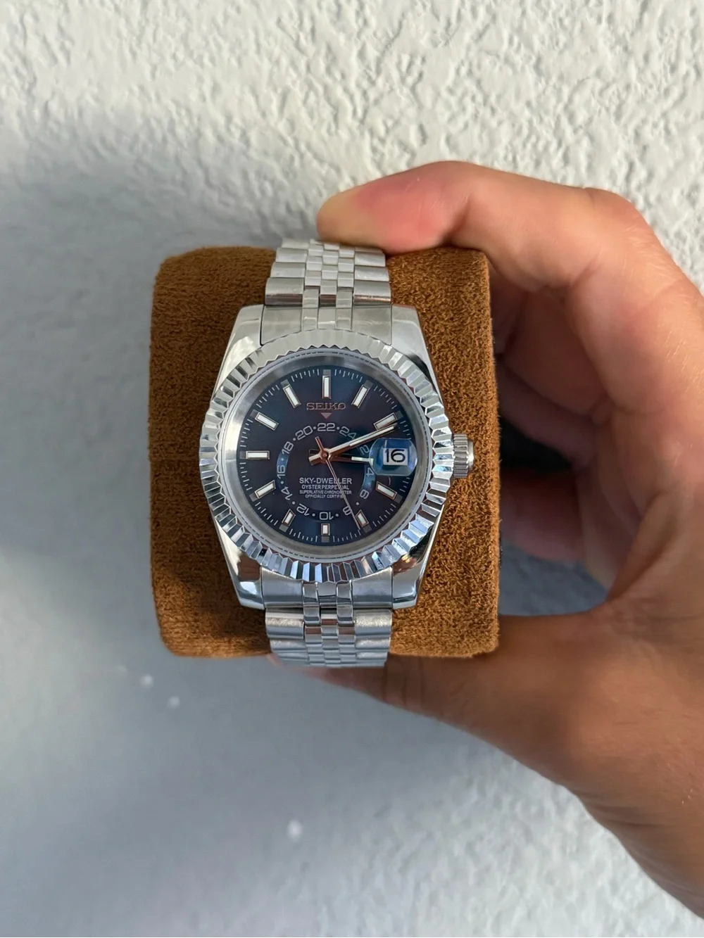 Seiko Mod: Blue Sky-Dweller